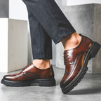 Vincenzo Genuine Leather Derbies
