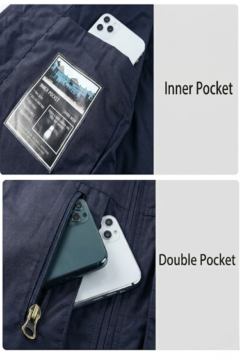 Multi-Pocket Mesh Vest