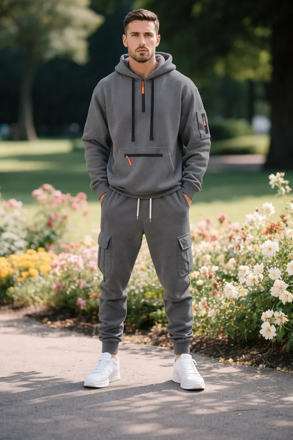 Shield Fleece Tracksuit Set