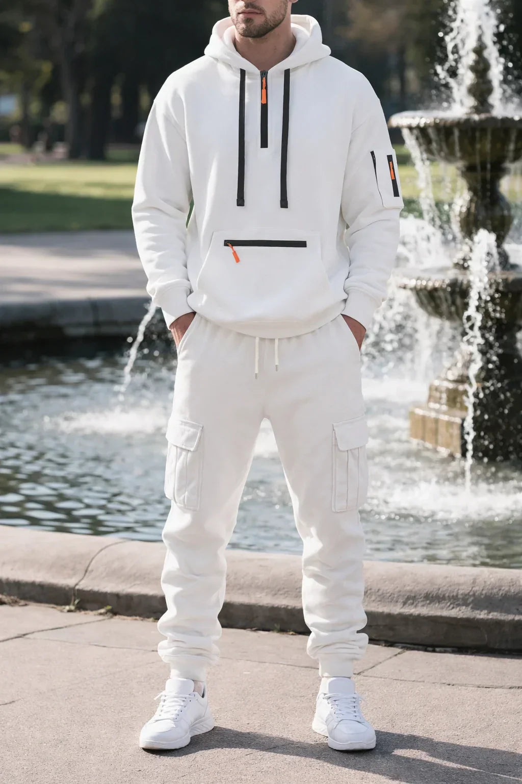 Shield Fleece Tracksuit Set