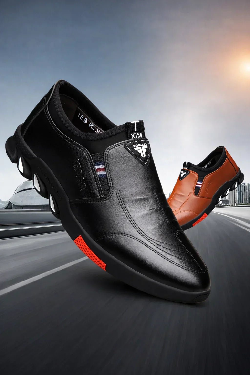 Soft Sole Leather Loafers