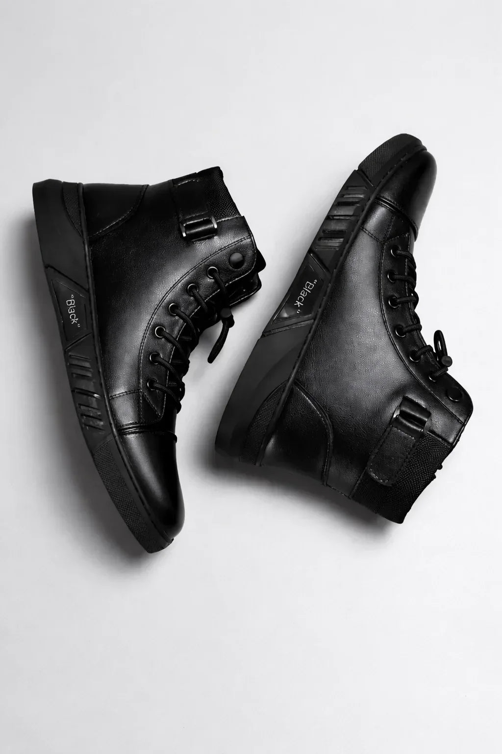 Leather Martin Boots