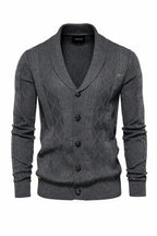 Harlington Argyle Knit Cardigan
