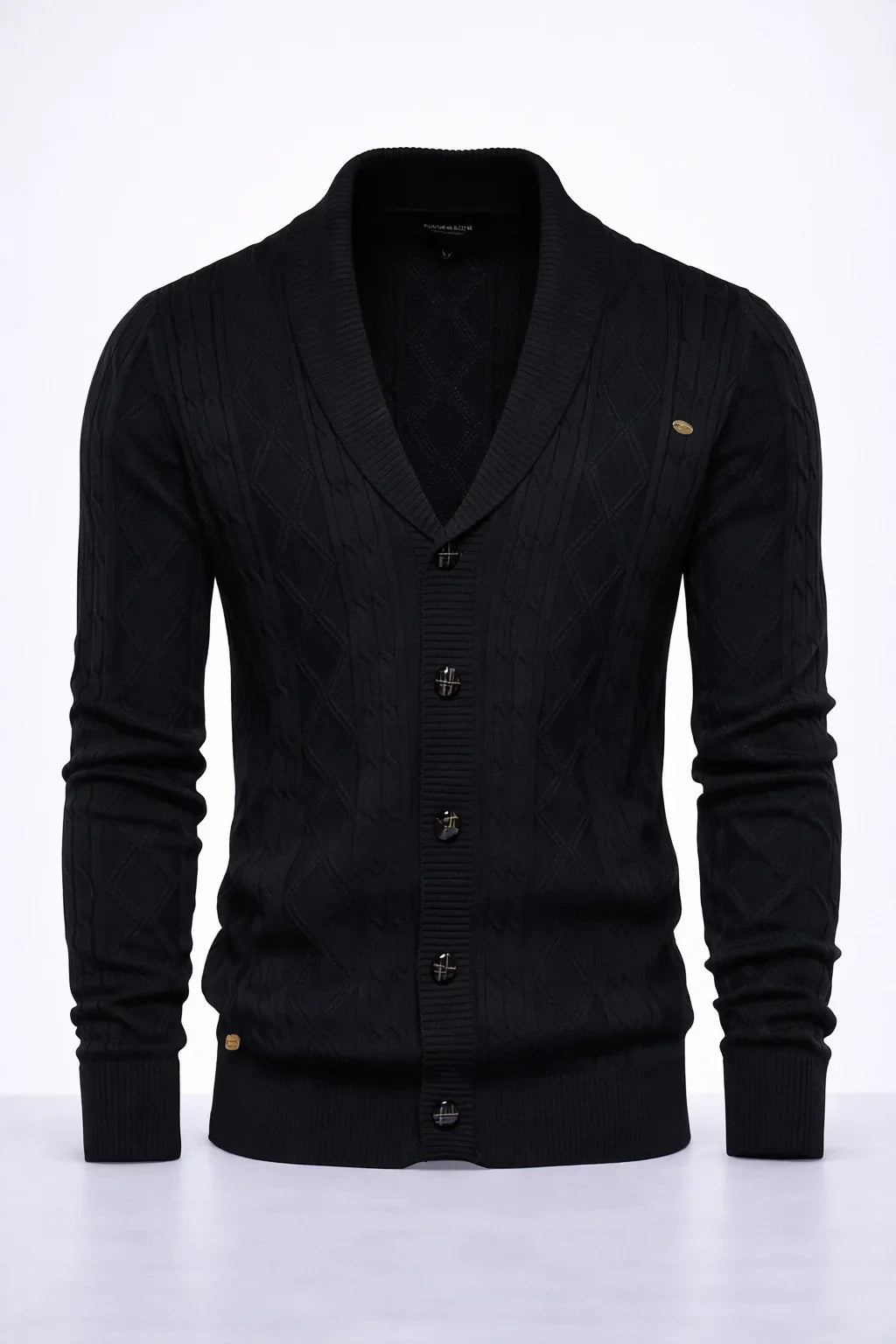 Harlington Argyle Knit Cardigan