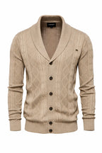 Harlington Argyle Knit Cardigan