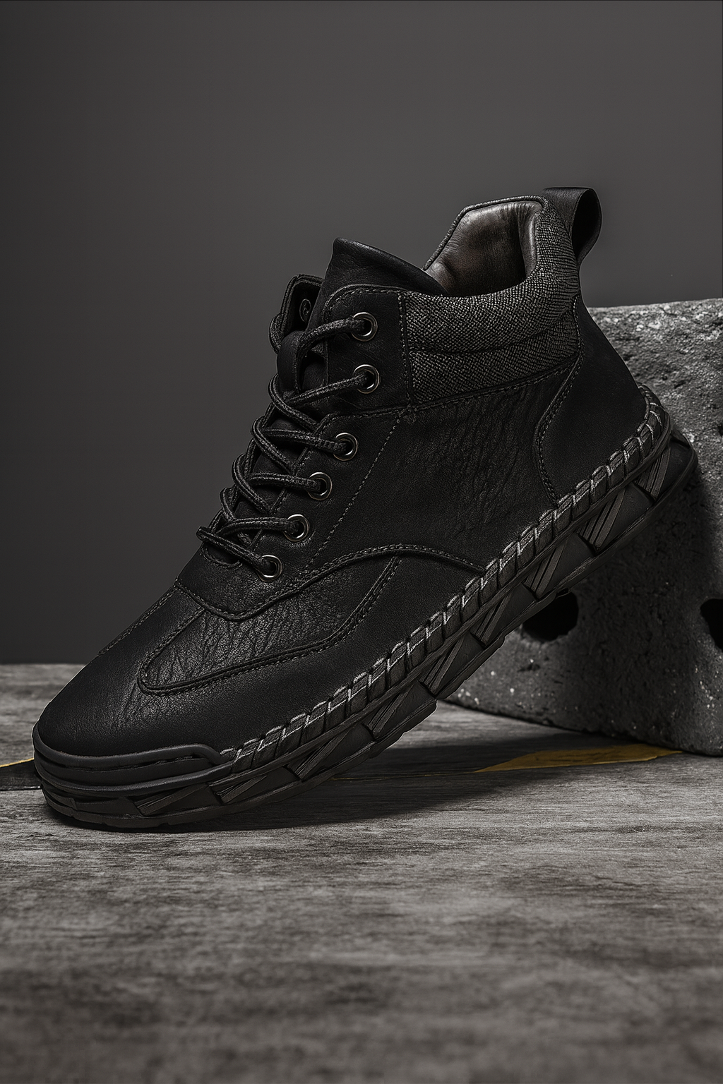 Rugged Ankle Boots