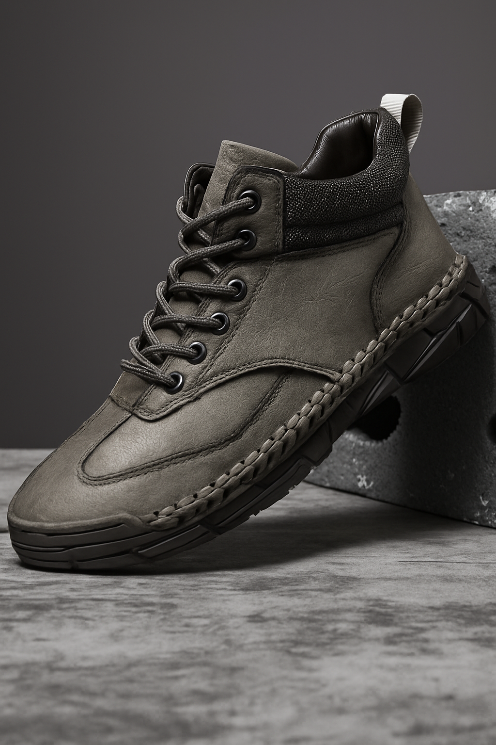 Rugged Ankle Boots