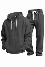 Loose Fitness Hoodie Set