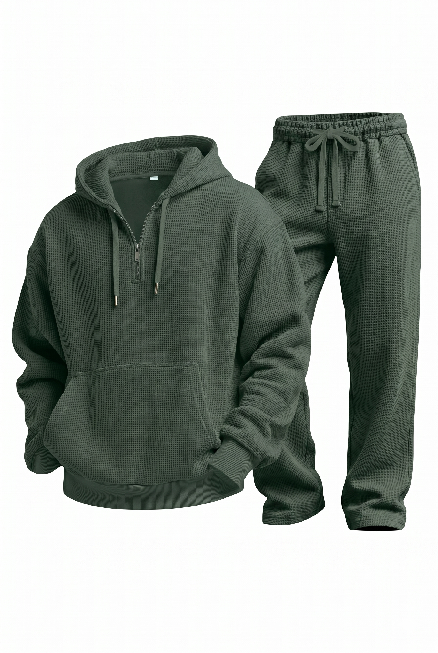 Loose Fitness Hoodie Set