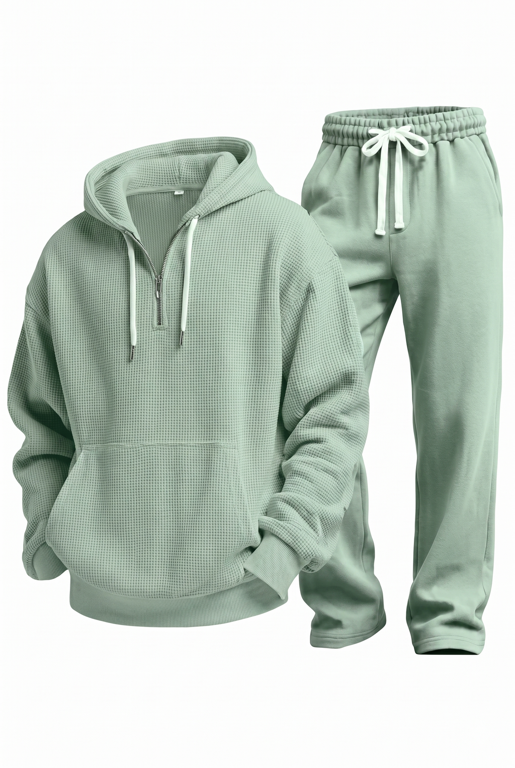 Loose Fitness Hoodie Set
