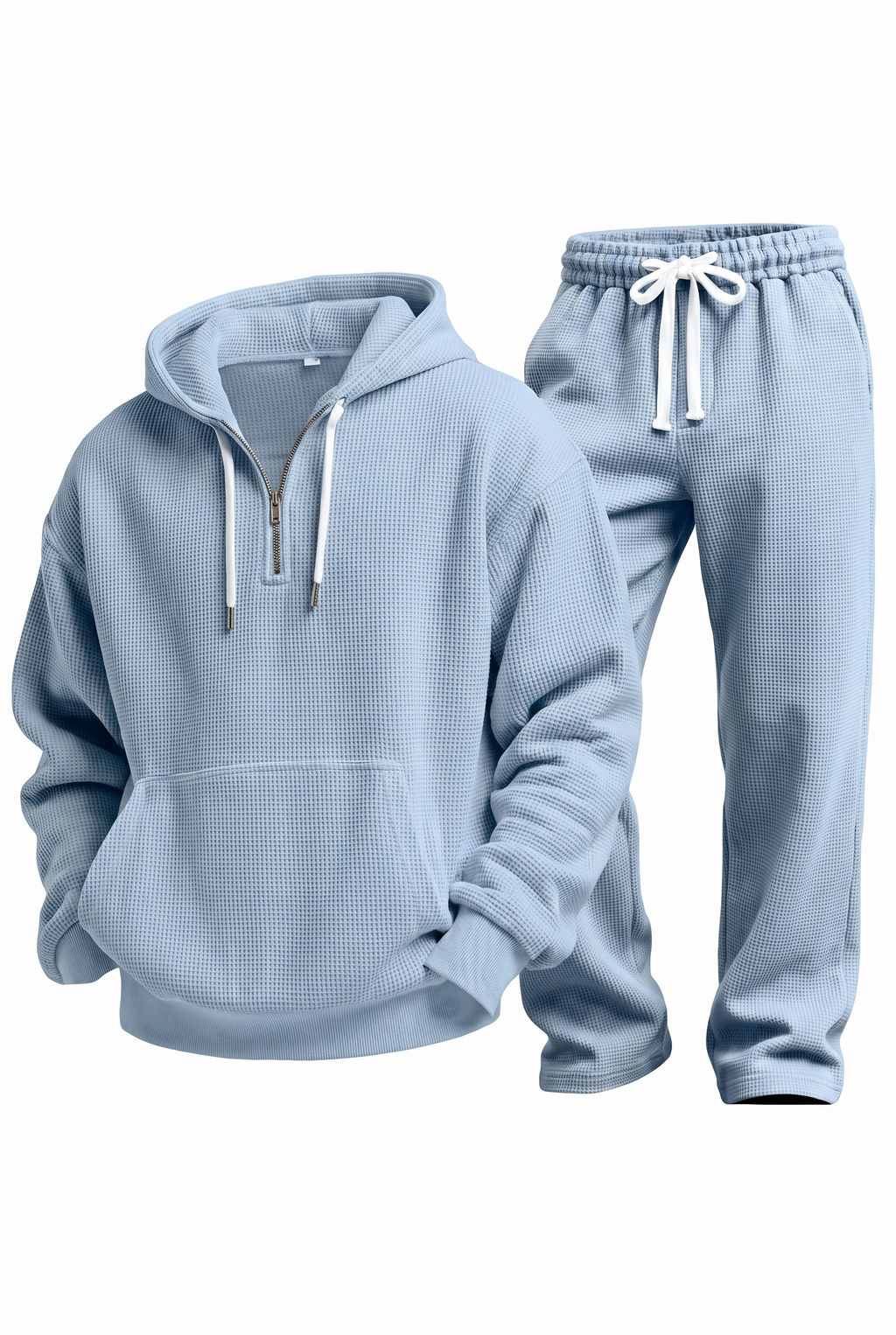 Loose Fitness Hoodie Set