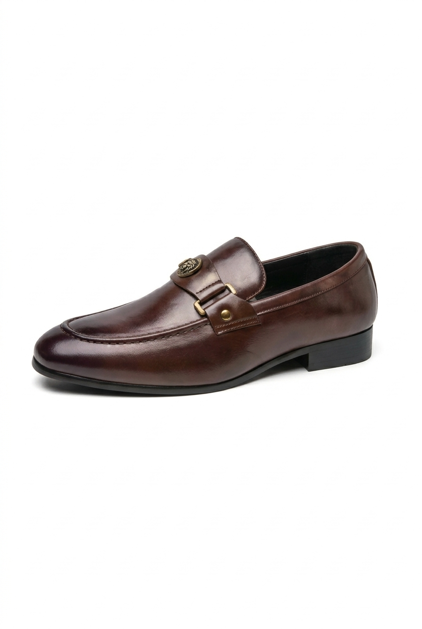Pointed-Toe Business Loafers