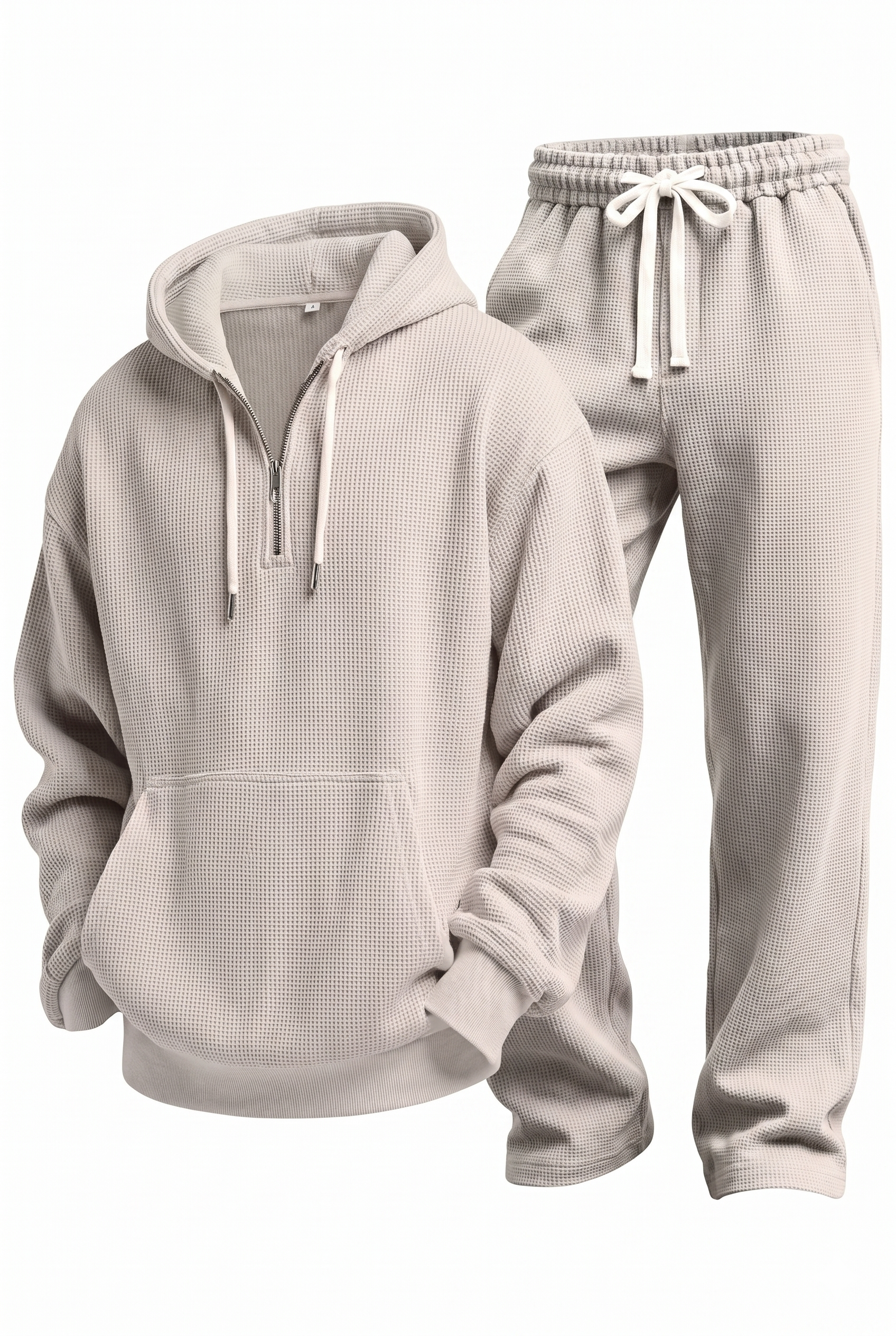 Loose Fitness Hoodie Set