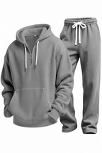 Loose Fitness Hoodie Set