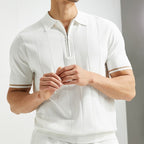 Lozano Lopez Zip Polo