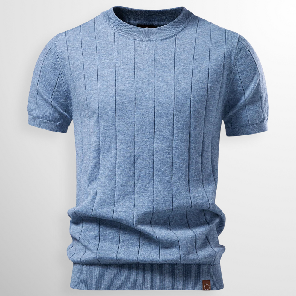 Driessen Ribbed Knit T-Shirt