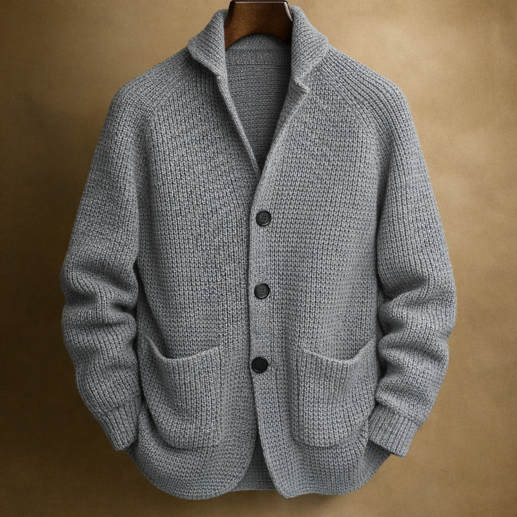 Quentin Ribbed Cardigan