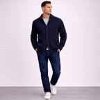Quentin Ribbed Cardigan