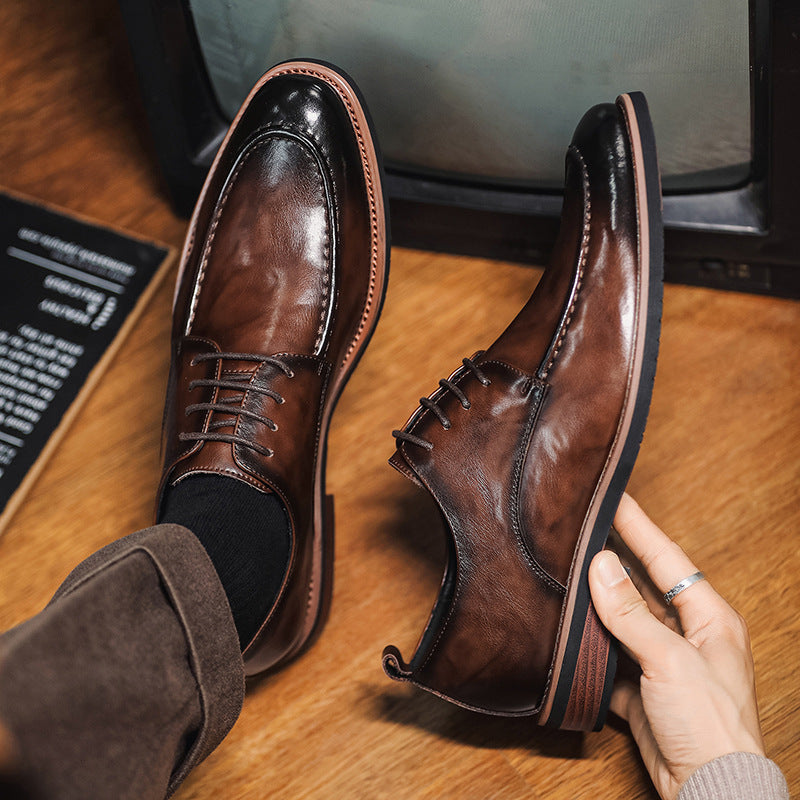 Ashford Burnished Leather Shoes
