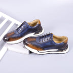 Huxley Textured Casual Sneakers