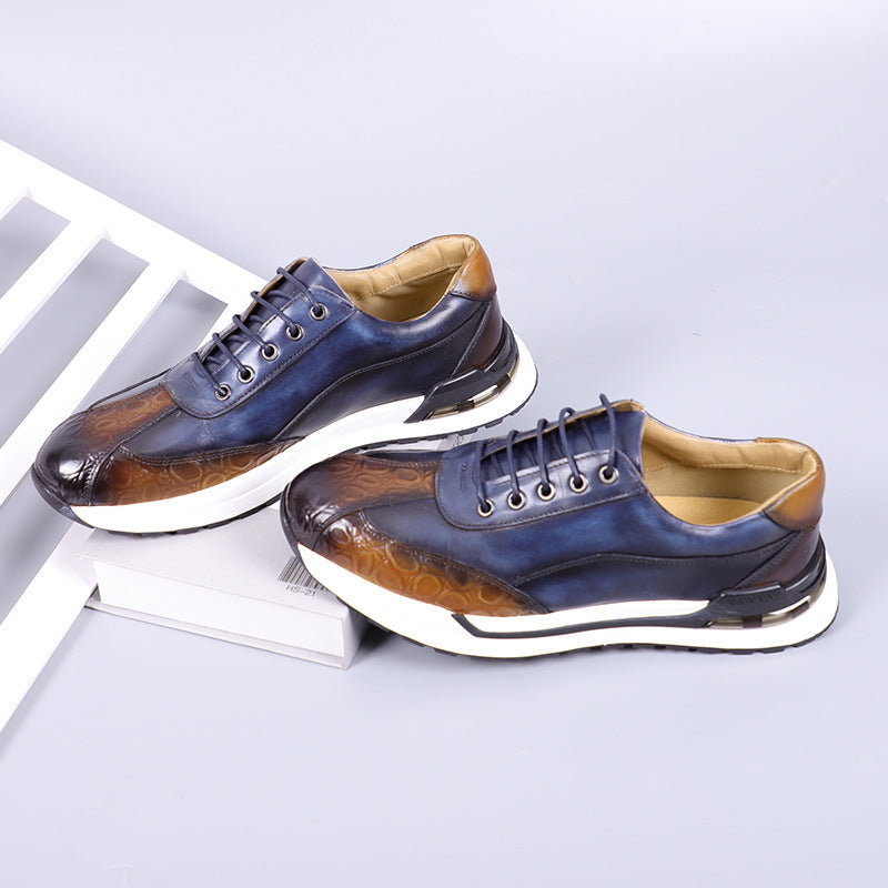 Huxley Textured Casual Sneakers