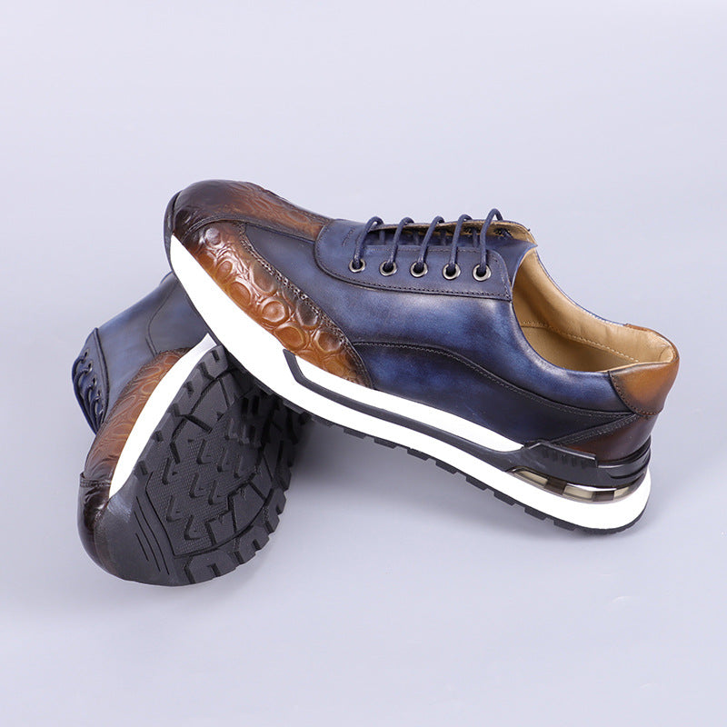 Huxley Textured Casual Sneakers