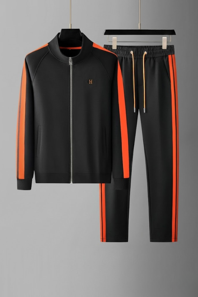 Embroidered Tracksuit Set
