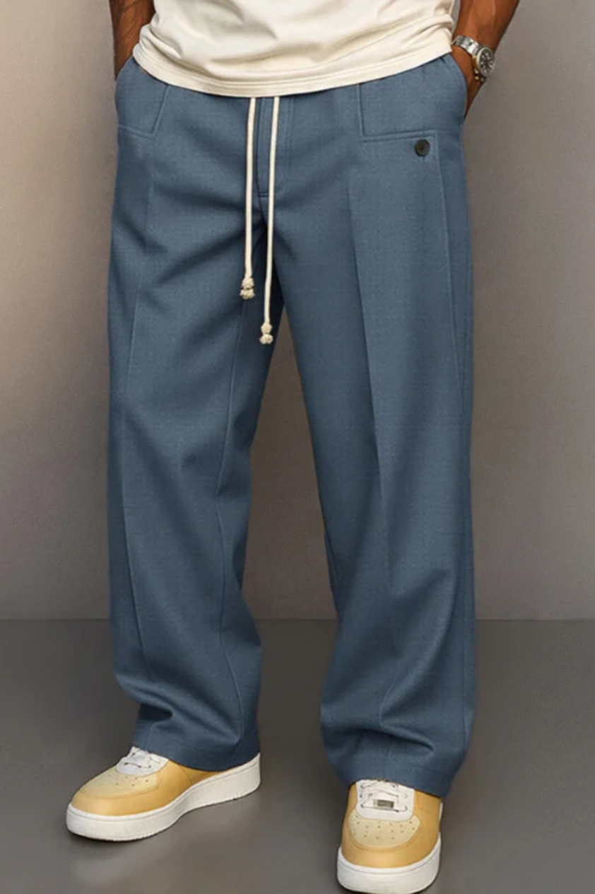 Vintage Drawstring Trousers