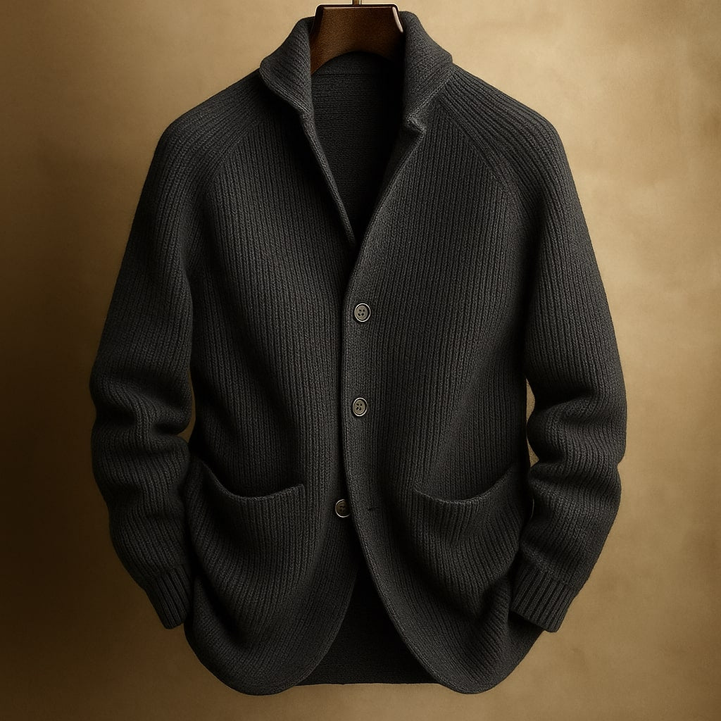 Quentin Ribbed Cardigan
