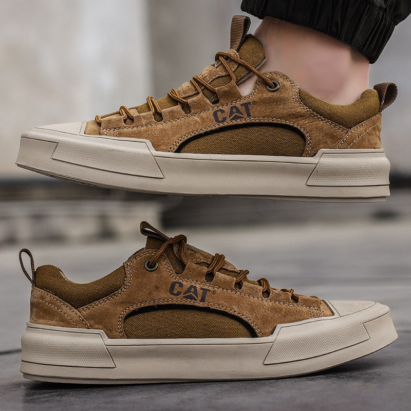 UrbanEdge Leather Sneakers