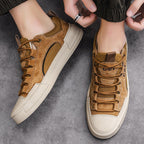 UrbanEdge Leather Sneakers