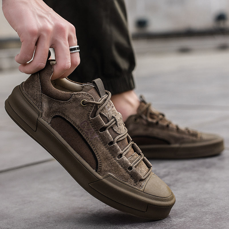 UrbanEdge Leather Sneakers