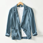 Elegant Linen Blazer Shirt
