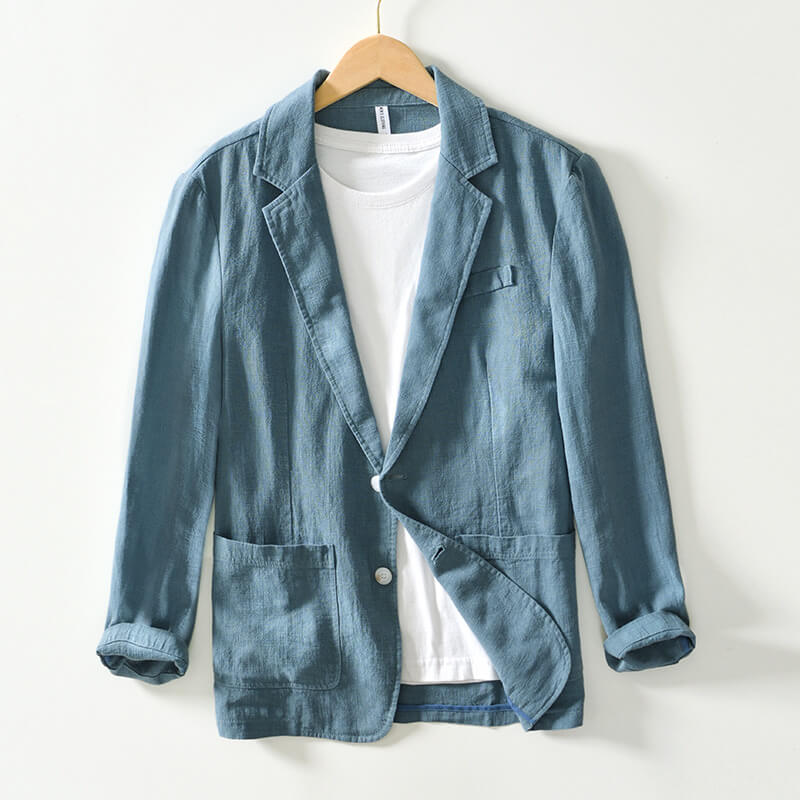 Elegant Linen Blazer Shirt