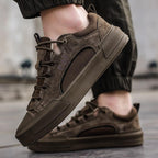 UrbanEdge Leather Sneakers
