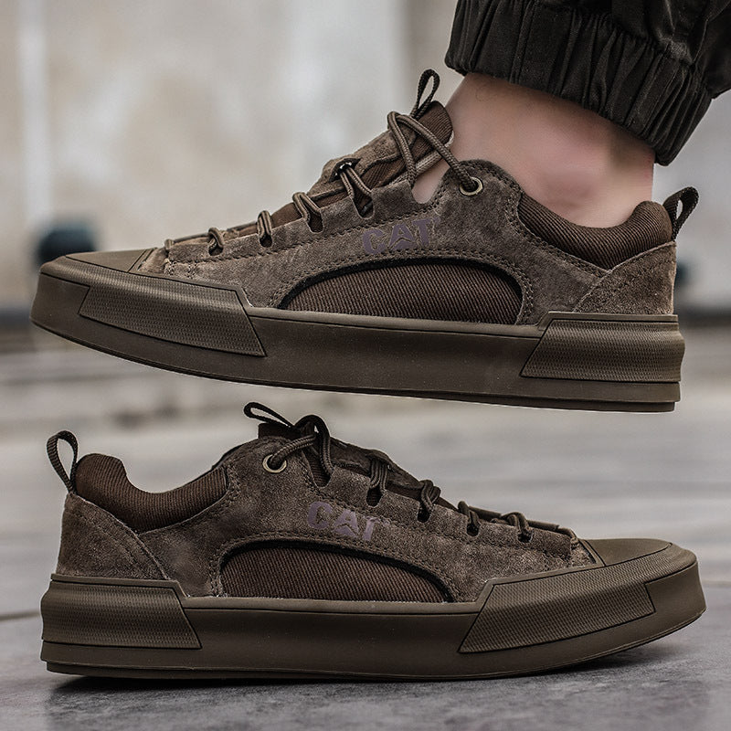 UrbanEdge Leather Sneakers