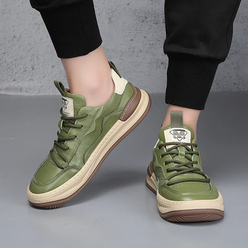 Italiana Genuine Leather Sneakers