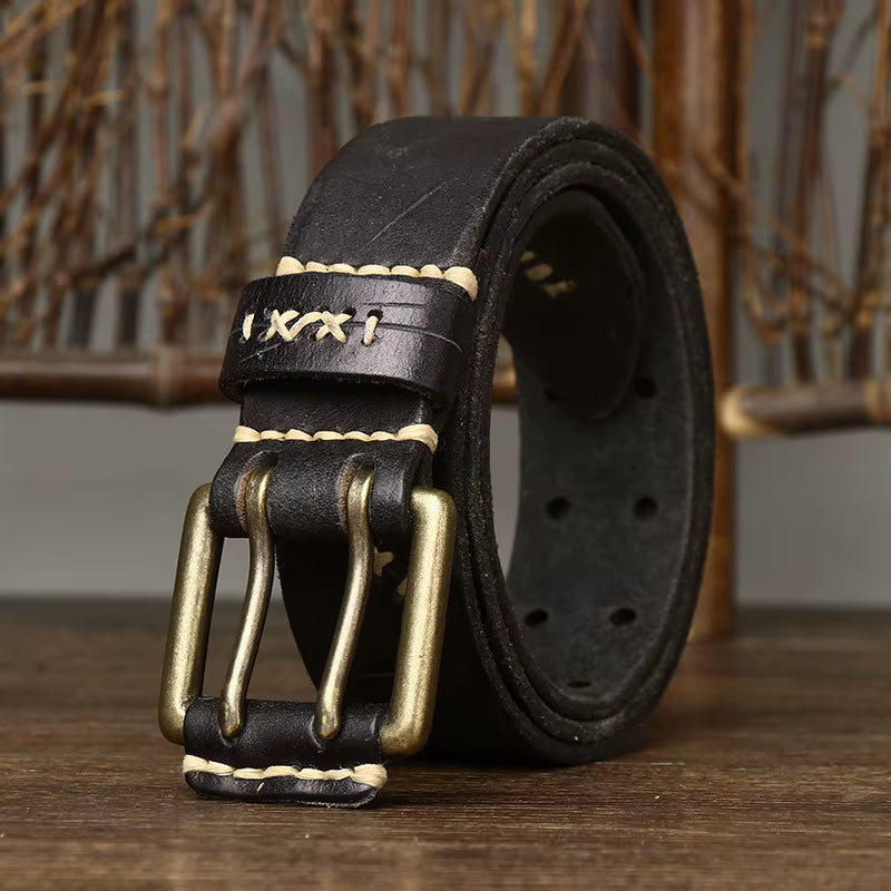 Premium Brass Buckle Belt