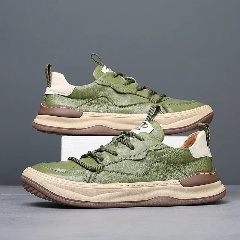 Italiana Genuine Leather Sneakers