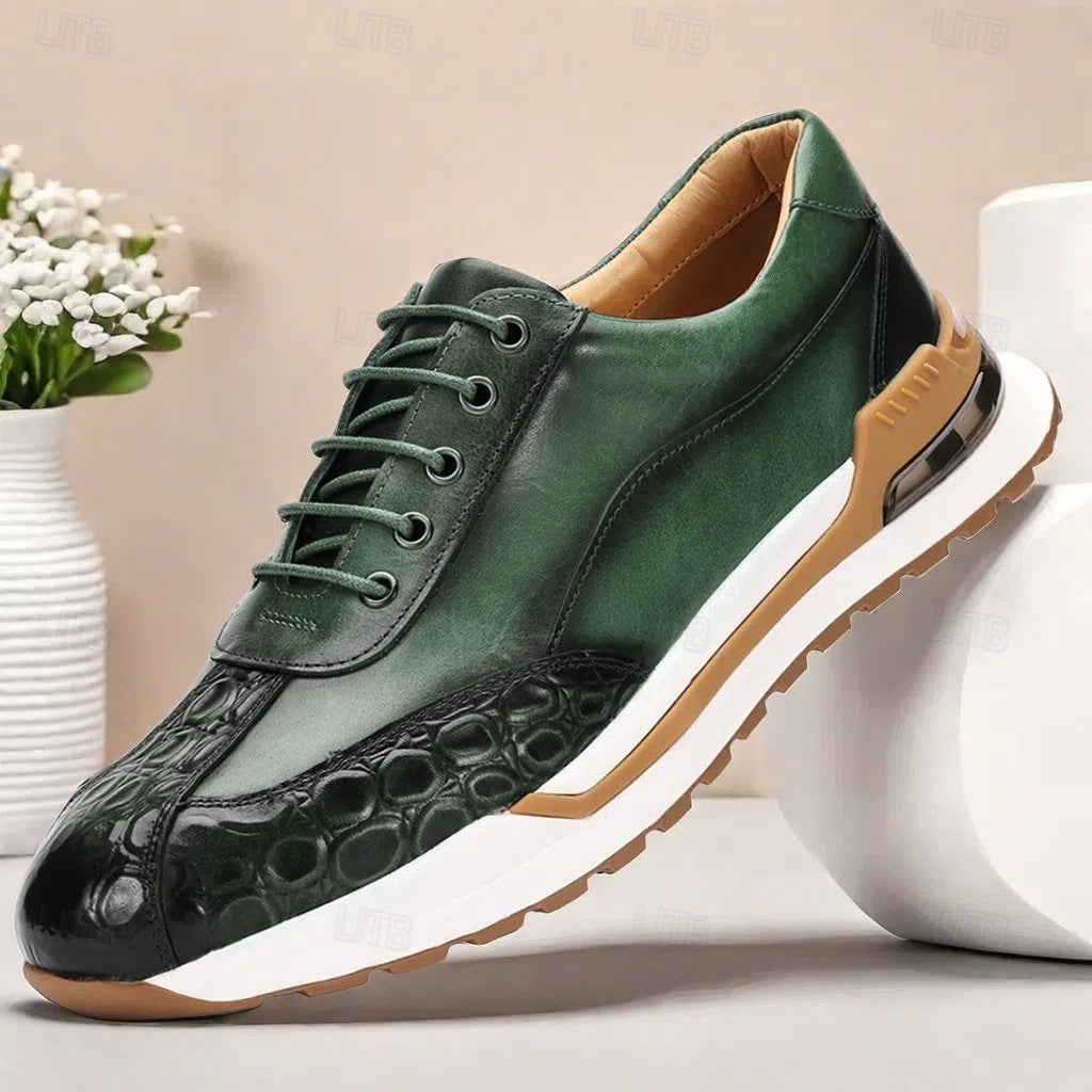 Huxley Textured Casual Sneakers