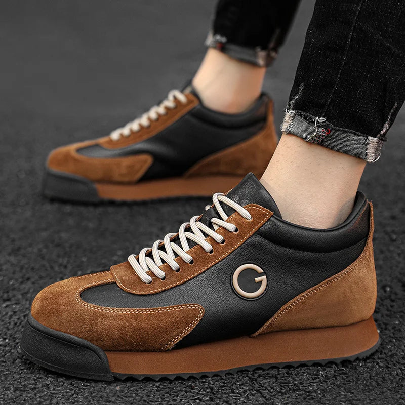 Govani Genuine Leather Sneakers