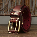 Premium Brass Buckle Belt