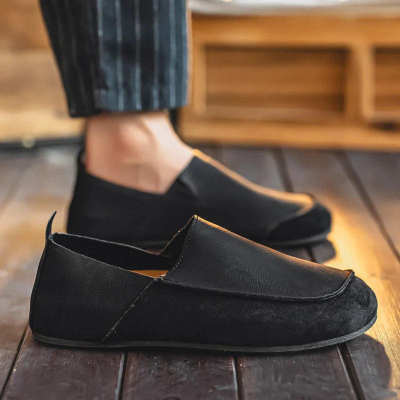 Harland Suede Leather Slip