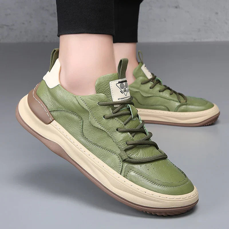 Italiana Genuine Leather Sneakers