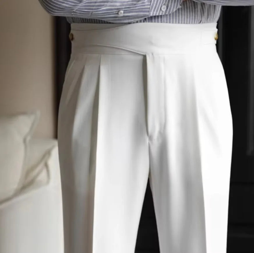 Ashton Pleated Trousers