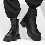 Apex Leather Combat Boots