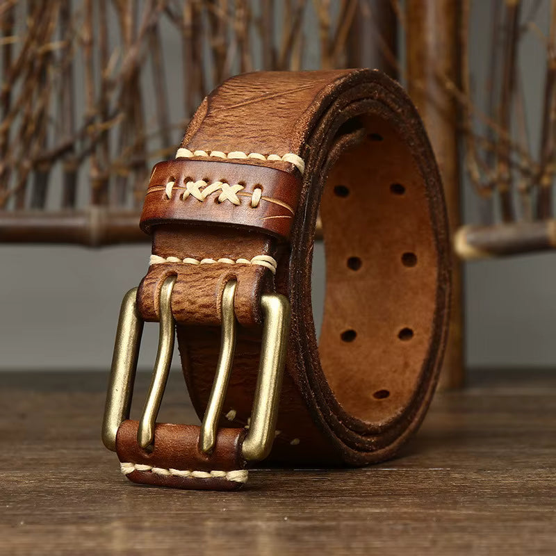 Premium Brass Buckle Belt
