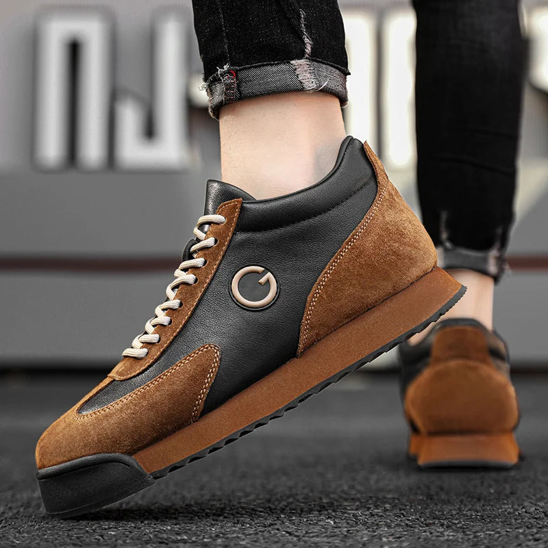 Govani Genuine Leather Sneakers
