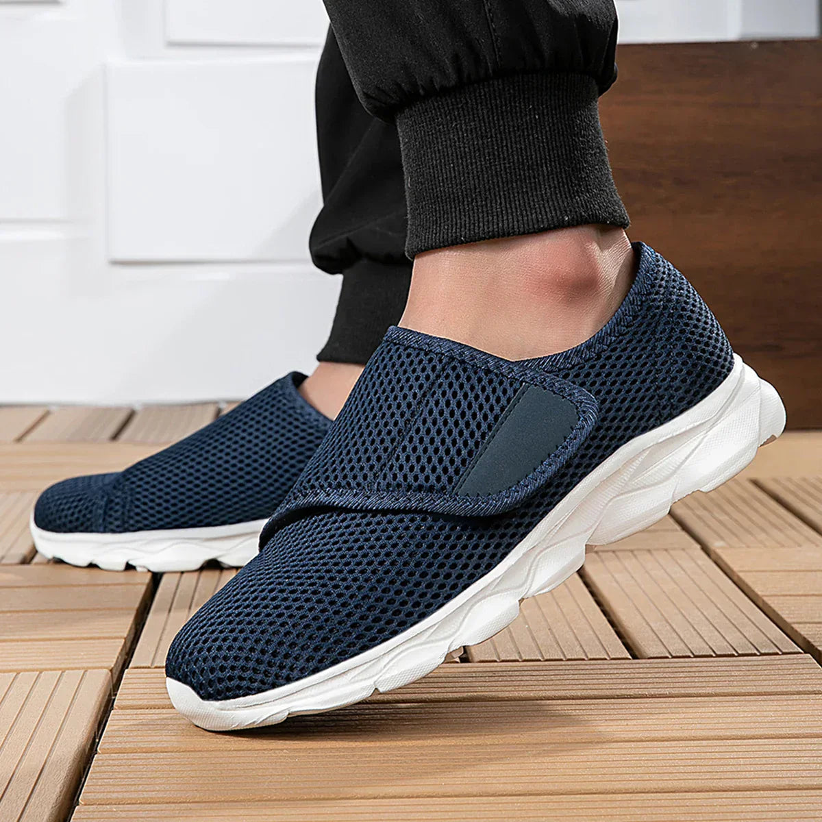 Cushioned Orthopedic Walking Shoes