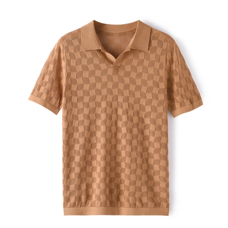 Carrado Mulberry Silk Polo